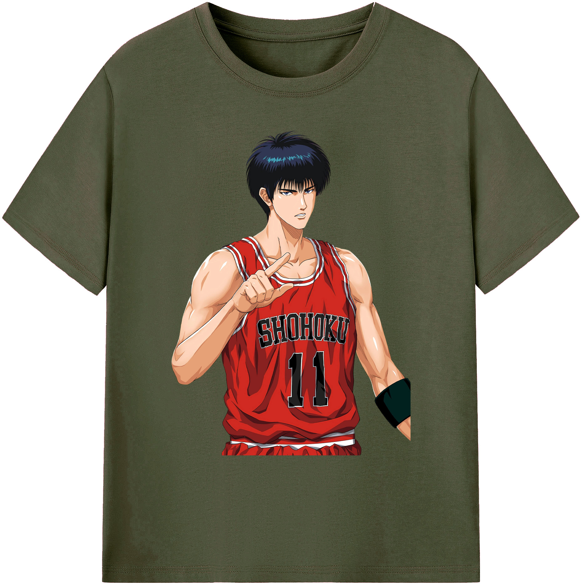 （画像用） SLAM DUNK／スラムダンク 綿100％ メンズ半袖Tシャツ｜肌触りやわらか＆通気性
